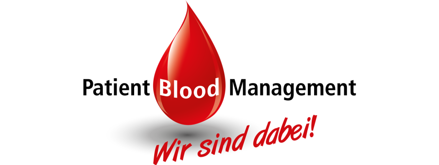 Logo: Patient Blood Management - Wir sind dabei