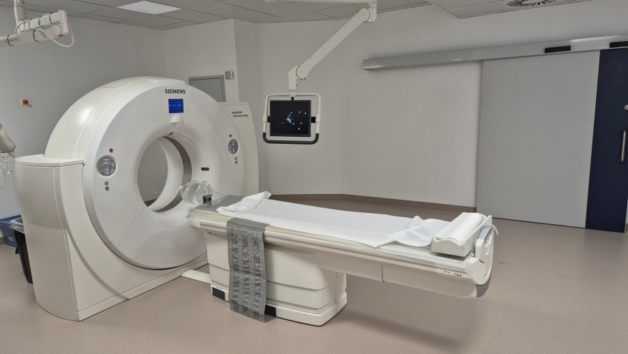 CT 1 in den neuen Räumlichkeiten