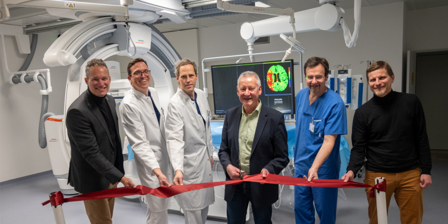 Eröffnung biplanarer Angiografieanlage mit Dr. Thomas Jung