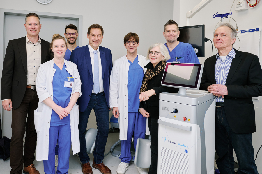 Privatspende Lasergerät Urologie