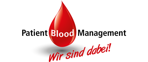 Logo: Patient Blood Management - Wir sind dabei