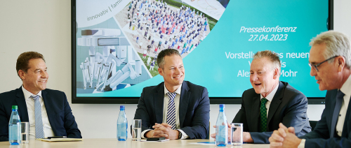 Neuer Vorstand Alexander Mohr stellt sich den Bürgermeistern vor