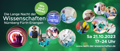 Banner zur Veranstaltung Lange Nacht der Wissenschaft am 21.10.2023