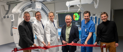 Eröffnung biplanarer Angiografieanlage mit Dr. Thomas Jung